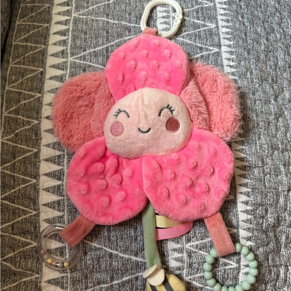 Other - Pink Plush Flower Baby Toy